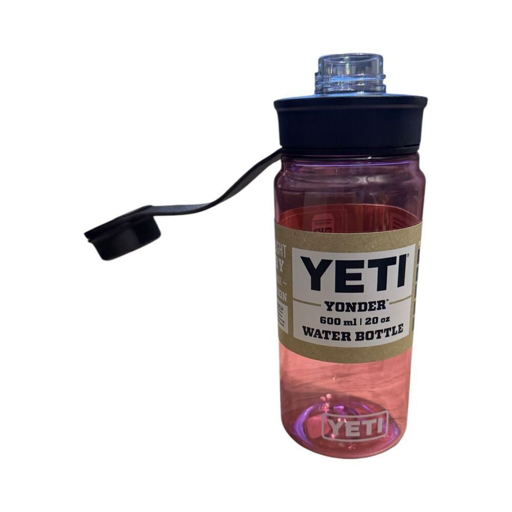 Yeti Yonder .6L 20oz Tether Water Bottle w/ Chug Cap - Power PINK